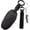 4-BTN-Horn-Black, variant on Key Fob Cover Compatible with Fit for Hyundai Tucson Santa Fe Palisade Sonata Ioniq 5 6 N Santa Cruz Nexo 2019-2025 Keychain Case Holder Protector,3-btn-black