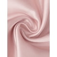 thumbnail image 5 of INSPIRE CHIC Womens Satin Nightgown Lace Trim Sleep Dress Silky See Through Chemise V Neck Lingure S Pink, 5 of 6