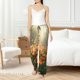 thumbnail image 4 of Balery Butterflies In Flower Field Pantalones de pijama para mujer, pijamas ultraligeros, pantalones de estar por casa-Small, 4 of 6
