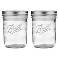 thumbnail image 3 of Ball Clear Glass Dishwasher Safe Jellies Sauce Food Storage Jar (2 Count), 3 of 5