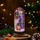 thumbnail image 4 of Precios Bajos, Adornos de escritorio para árbol de Navidad, luz nocturna brillante, diseño de escena navideña, cubierta de vidrio, decoración, regalo de Navidad Akmoler, 4 of 8