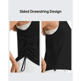thumbnail image 6 of G4Free Lyocell Racerback Women Workout Tank Tops Ruch Side High Neck Muscle Tops for Gym Athletic Yoga, 6 of 8