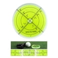 thumbnail image 1 of Clearance Sale! Dusknt High Precision Horizontal Leveler Bubble Tool Circle Round Pro Putt Green Reader Pro Putt Marker Round Bubble 10Ml, Vientiane Level Green, 1 of 8
