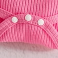 thumbnail image 6 of RUTAYY Toddler Girls Outfit Sets Long Sleeve Ribbed Romper Bodysuit Bowknot Suspender Skirts Outfits Fashion Clothing, 6 of 6