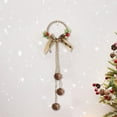 thumbnail image 2 of Festive Christmas Door Hanging Decoration with Red Bells and Pine Accents for Holiday Home Decor, 2 of 3