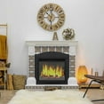 thumbnail image 5 of Mi Alma Gray Brown Floral Peel & Stick Vinyl Backsplash Tiles 5x5, 24 pcs, 5 of 11