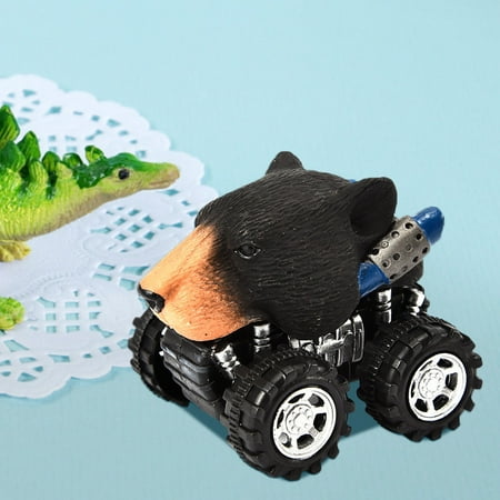 Lyinloo Toys for Clearance Under $2.00 Children's Day Gift Toy Dinosaur Model Mini Toy Car Back of the Car Gift 1PCS