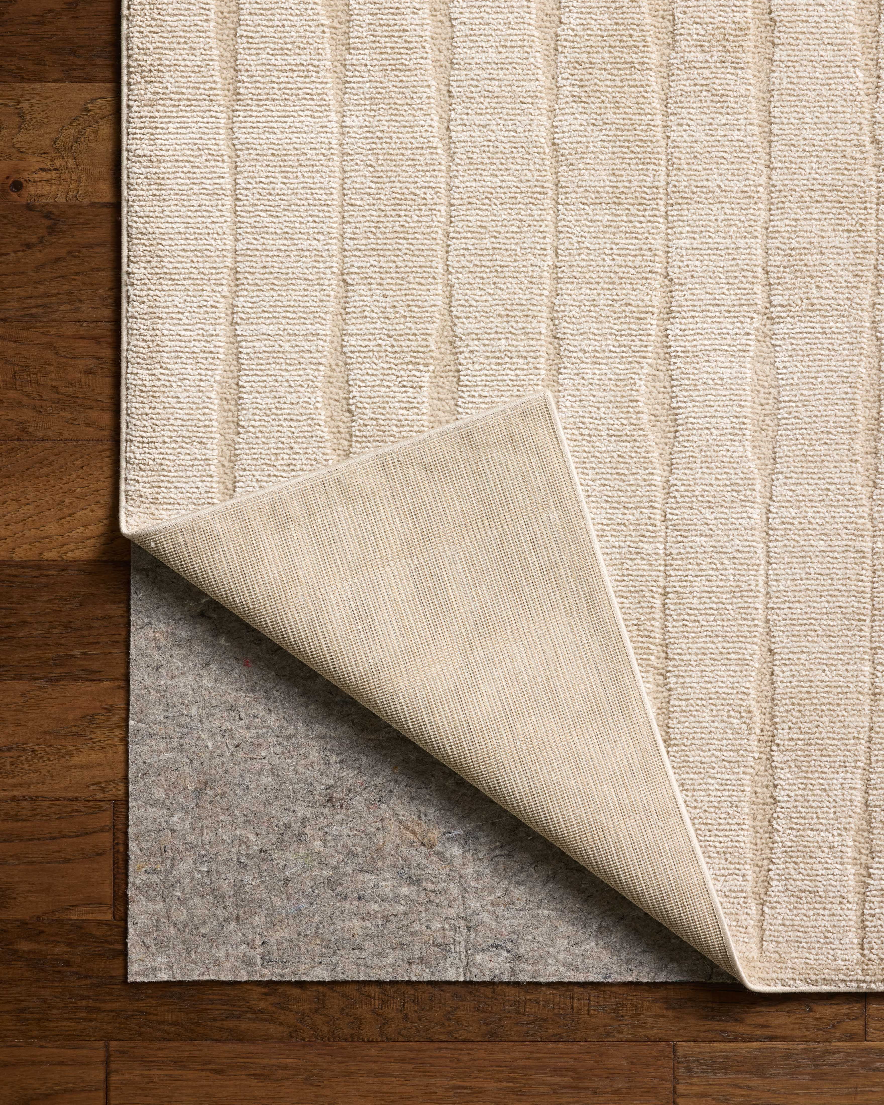 Chris Loves Julia x Loloi Calvin Ivory / Oatmeal 3'-6" x 5'-6" Accent Rug