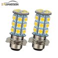 thumbnail image 1 of P15D-25-3 front light bulb LED scooter light high and low beam light 6V 12V 24V motorcycle auxiliary light led headlight warm white light, 1 of 5