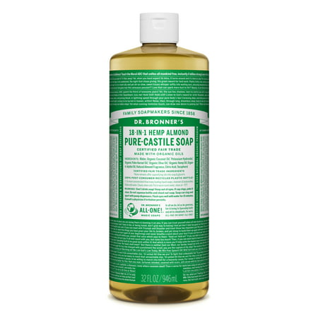 Dr. Bronner's Almond Pure-Castile Soap - 32 oz