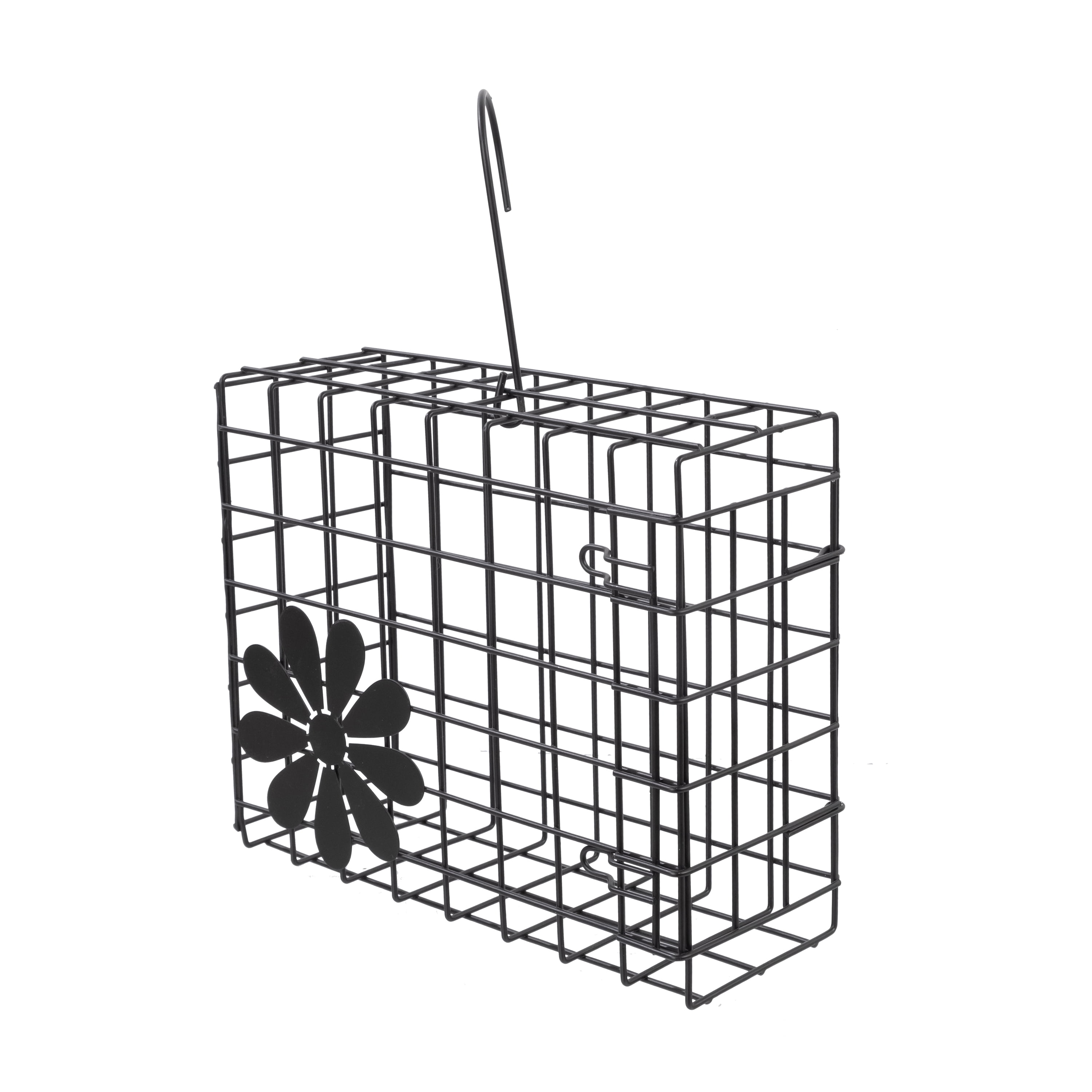 Vibrant Life Seed Cake Bird Feeder, Black