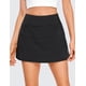 thumbnail image 2 of Falda CRZ YOGA Mini Short Deportivo de Golf con Cintura Alta y Forro Negra Talla S, 2 of 8