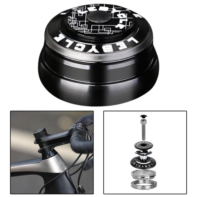Auriculares del transporte de la bicicleta, accesorio de ciclo de las 44-50.6MM Negro3 Sharpla Auriculares de bicicleta