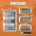 thumbnail image 4 of Yukon Glory BBQ ‘N SERVE 5-Pc Grilling Basket Set with Serving Tray Grill Accessories, 4 of 9