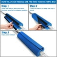 Yes4All Foam Bar Pad Olympic Barbell Pad Barbell Squat Pad