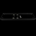 thumbnail image 3 of Wildnix Modern Acrylic Bathtub Caddy Tray with Raised Baffle and Practical Handles, Clear and Gold Color, Waterproof, , and Easy to Clean for Bathroom Organization, 3 of 6