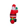thumbnail image 4 of Christmas Airblown Holiday Light Santa with List Scene 53.9369 in x 24.8031 in x 48.0314 in x 2.9988 lb, 4 of 6