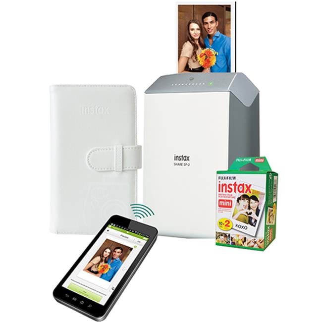 Fuji Photo Film Usa 600017061 Instax Photo Printer with Film Walmart