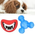 thumbnail image 1 of Toys Pet Chew Toy Set Interactive Puppy Teething Red Lip  Food Leaking Pet Toys, 1 of 8