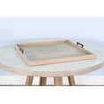 thumbnail image 3 of Sunny Designs Wheat Square Tessa Ottoman Tray, 3 of 5