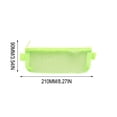 thumbnail image 3 of Estuche de malla transparente para lápices – Bolsa portátil para lápices para exámenes, organizador de papelería de gran capacidad para bolígrafos y útiles escolares, estuche transparente para uso e, 3 of 6