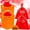 Red, variant on 30lb Red Color Run Powder Kit with 2 Reusable Buckets, Festival Color War Party Favor Supplies