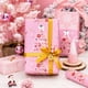 thumbnail image 5 of Papel de regalo navideño WRAPAHOLIC reversible rosa de 5 m, 5 of 7
