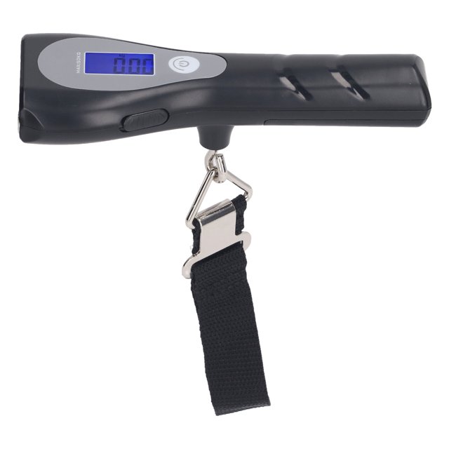 Balance Numérique Portative, Balance Légère pour Valise avec Lampe de Poche pour la Pêche