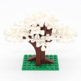 thumbnail image 1 of Moc DIY Garden Plants Small Tree 9 Colors Courtyard Enlighten Building Block Bricks Compatible All Brand Assembles Particles white 1pcs, 1 of 6