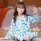 thumbnail image 3 of Children's Pajamas Anime Sanrioed Kuromi Cinnamoroll Melody Long Sleeve Kawaii Kids Spring Cotton Cartoon Parent-Child Homewear, 3 of 5
