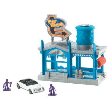 Matchbox Car Wash Playset With Die Cast Car & 2 figure by Mattel New 2012