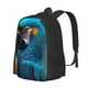 thumbnail image 1 of Fotbe Modern Style Blue Parrot Mochila para Hombre y Mujer - Tela Oxford 600D Resistente - Mochila Impermeable de Gran Capacidad para Escuela, Viajes y Senderismo, 1 of 6