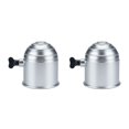 thumbnail image 4 of Justharion Durable Plastic Tow Ball Caps Soft Trailer Ball Cover for RV Blue Silver 2Set, 4 of 6