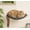 Gray Sisal Curved, variant on Cat Wall Shelves with Sisal Pads, 4-Piece Wooden Cats Furniture Set with Cat Window Perch, Flat Shelf & Sisal-Clad Steps for Climbing and Scratching