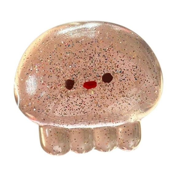 JVBTVB Toys, Transparent Jellyfish Clips Slow Pressure Release Small ToyHoliday Gifts