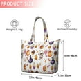 thumbnail image 4 of Halloween Treats Pattern Travel Tote Bags for Women Carry On,Large Weekender Bags for Women Travel,Multi Functional Duffle Bag for Work,Shopping,Sports, 4 of 5