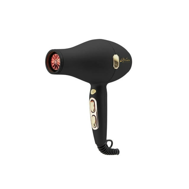 Aria Beauty Infrared and Ionic Technology Lightweight Prevents Damaged Fast Hair Dryer