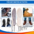 thumbnail image 4 of pares de plantillas de invierno de longitud completa, cálidas, suaves y cómodas, inserciones de zapatos para hombres y mujeres, plantilla deportiva de felpa cálida, 4 of 7