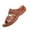 Red, variant on 2025 Slope Heel Thick Sole Women Flat Sandals Hollow Slippers for Women's Beach Sandals Women Large Casual Pedal Sewn Heel Sandals for Women Slope