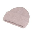 thumbnail image 1 of Unisex Dome Winter Cap Skin-friendly Exquisite Elastic Solid Color Keep Warm Knitted Hat for Adult, 1 of 10