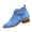 Blue, variant on Busydd Booties for Women Solid Color Zipper Ankle Boots for Women Comfortable Chunky Heel Womens Ankle Boots Casual Fashion Womens Booties 8.5