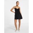 thumbnail image 2 of No Boundaries Cami A Line Dress, Women's XXS-XXL, 2 of 5