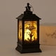 thumbnail image 2 of 2 piezas de linterna decorativa de Halloween, linterna de vela LED portátil, vela de simulación intermitente para decoración de Halloween en interiores y exteriores, 2 of 5