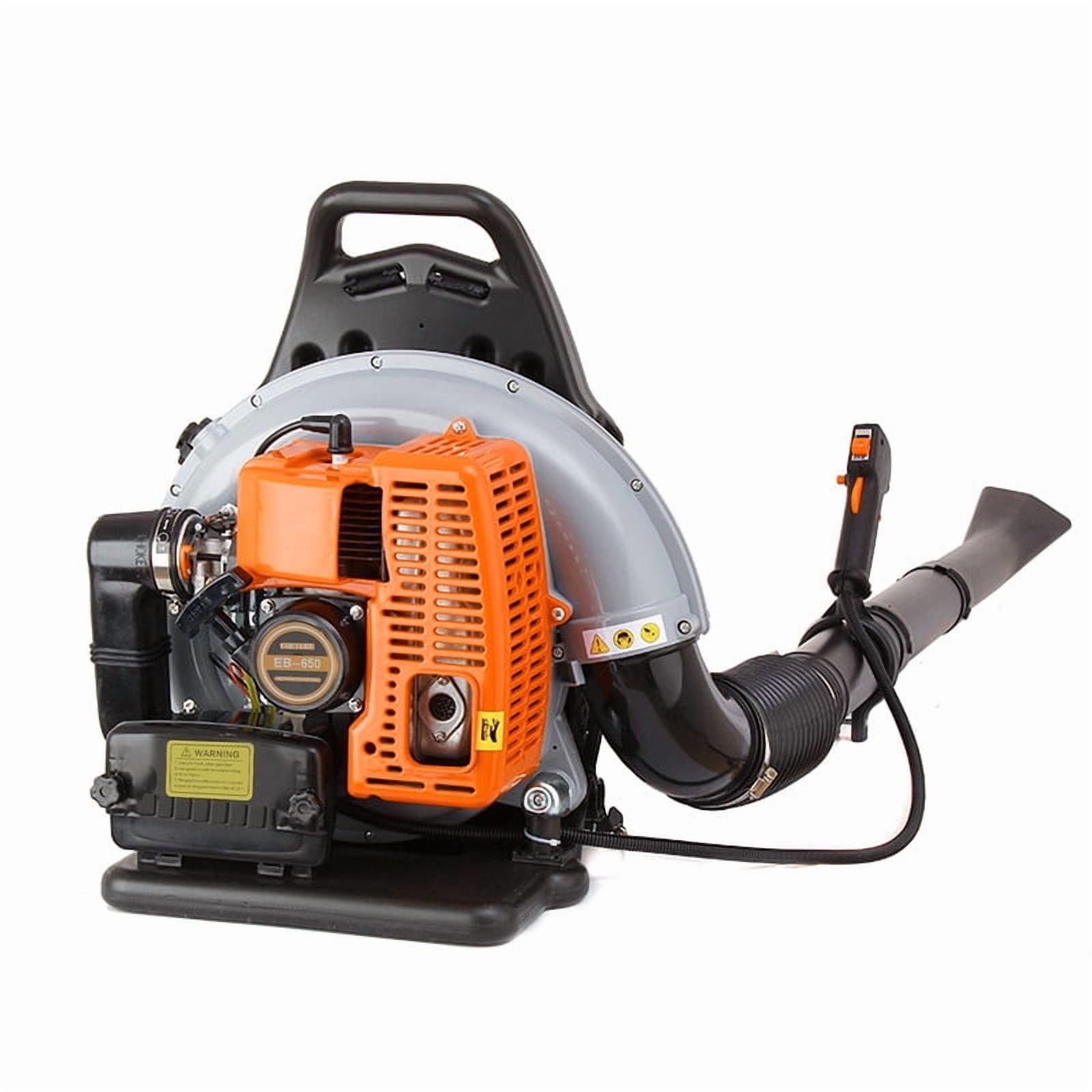 Leaf Blower Backpack, 63CC Gas Powered Strong Air Flow 665 CFM 205 MPH , Ideal for Leaf, Sand, Gravel, Snow, Yard and Driveway