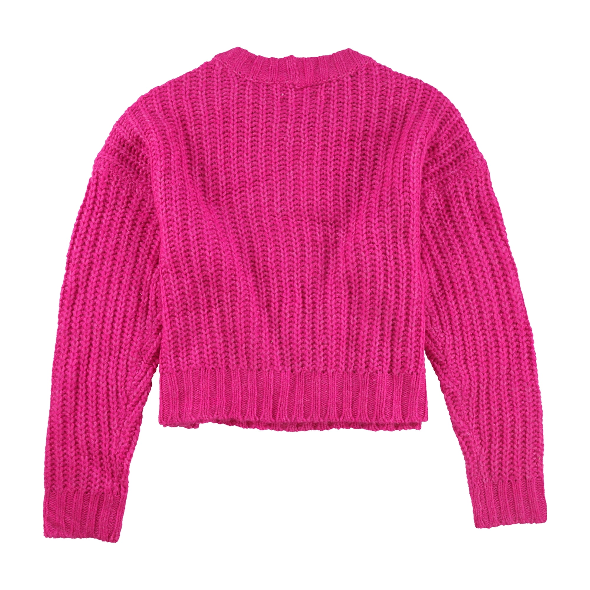 American Eagle Womens Solid Pullover Sweater, Pink, Small