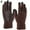 Brown, variant on Yoyauz 2 Pairs Women Men Winter Touch Screen Knit Gloves Anti-Slip Thermal Soft Elastic Cuff Glove (Women, Purple)