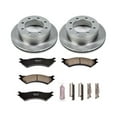 thumbnail image 3 of Power Stop Rear Stock Replacement Brake Pad and Rotor Kit KOE5203, 3 of 8