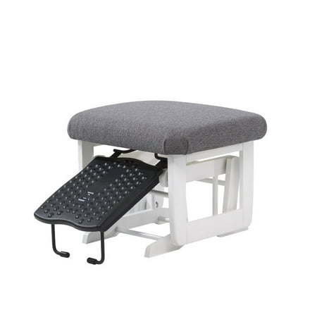 Gliding Nursing Ottoman for Modern Gliders (Best Rocking Chairs For Nursing Mothers)