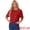 Red, variant on DARING DIVA Women's Costume Sequin Clubwear Blouses T-Shirts M Red