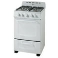 thumbnail image 2 of Avanti 24" Gas Range Oven with Solid Metal Door, in White (GRO24P0W), 2 of 5